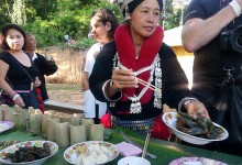 Hilltribe lunch, Chiang Rai, Thailand